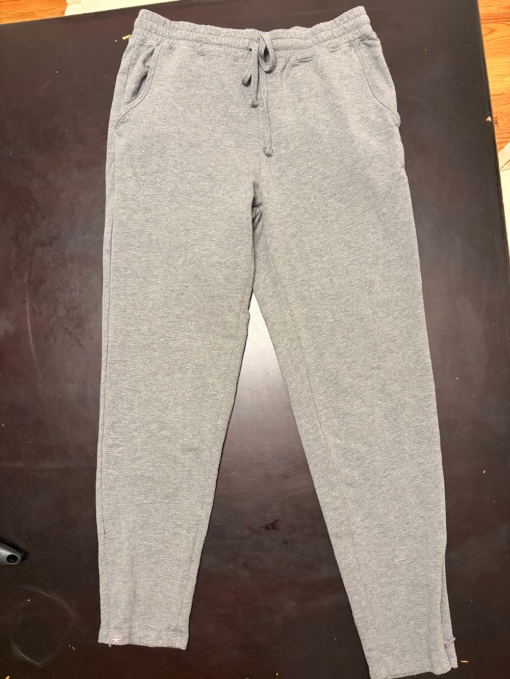 Barefoot Dreams Sz. S Gray Jogger Lounge cotton blend athleisure sweats joggers